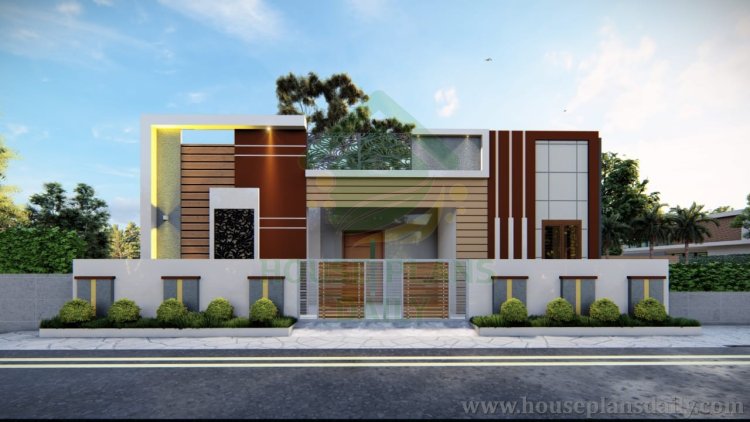 SOUTH FACING HOUSE PLAN WITH ELEVATION AND STRUCTURAL DRAWING