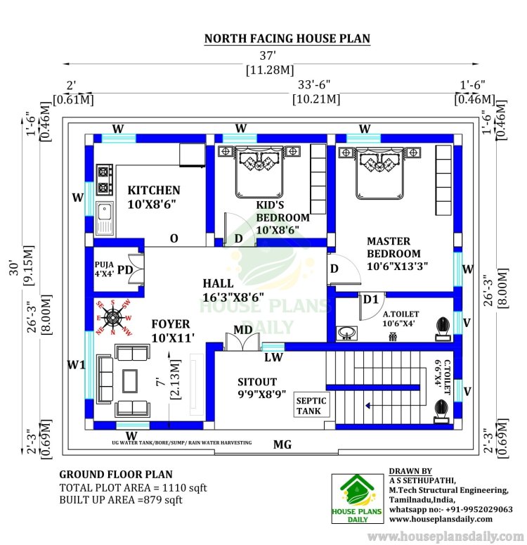 HOUSE EXTERIOR DESIGN IDEAS | TWO STORY NORTH FACING HOUSE