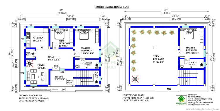 HOUSE EXTERIOR DESIGN IDEAS | TWO STORY NORTH FACING HOUSE