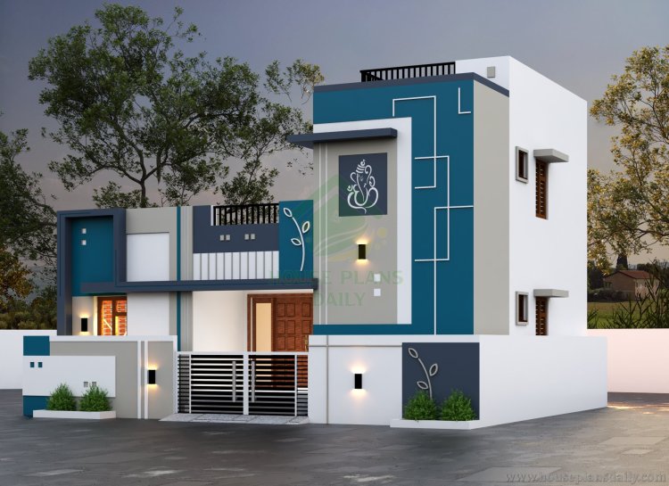 HOUSE EXTERIOR DESIGN IDEAS | TWO STORY NORTH FACING HOUSE