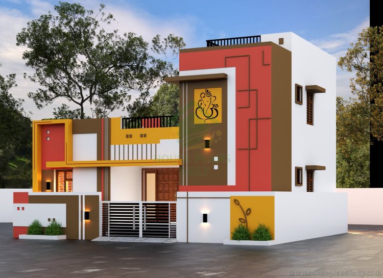 HOUSE EXTERIOR DESIGN IDEAS | TWO STORY NORTH FACING HOUSE