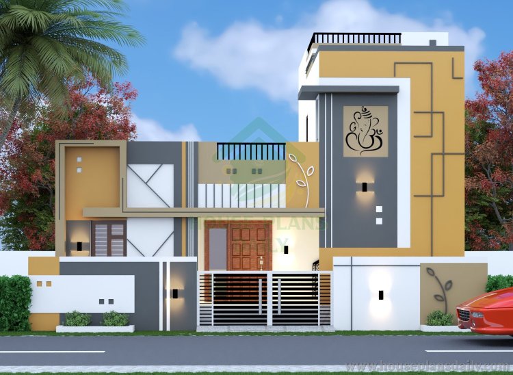 HOUSE EXTERIOR DESIGN IDEAS | TWO STORY NORTH FACING HOUSE