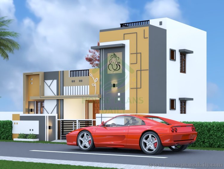 HOUSE EXTERIOR DESIGN IDEAS | TWO STORY NORTH FACING HOUSE