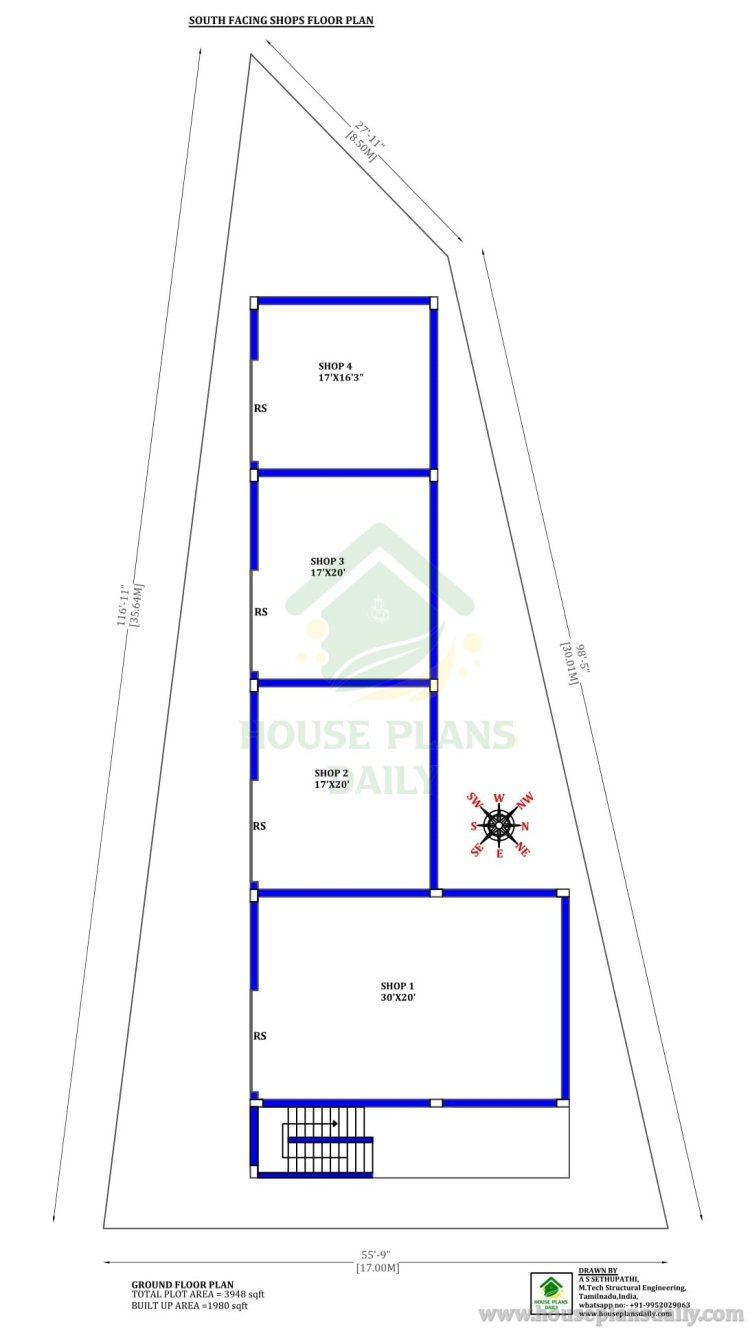 RETAIL STORE LAYOUT | SHOP FLOOR PLAN