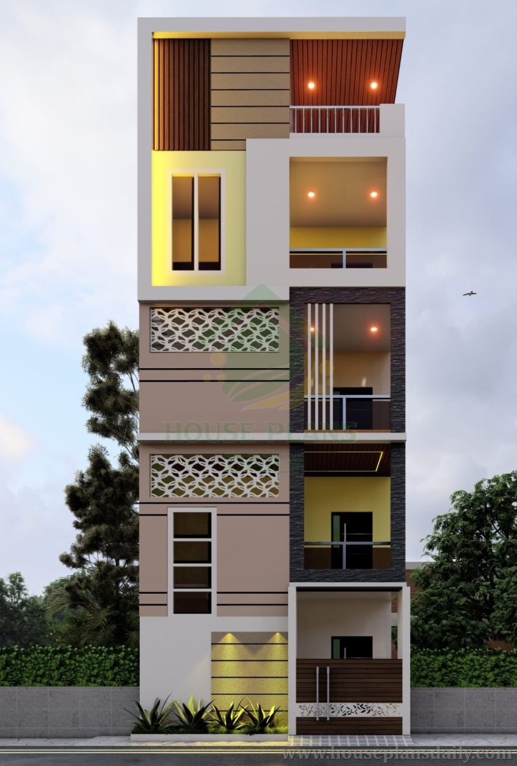 20X40 HOUSE DESIGN | MODERN HOUSE ELEVATION