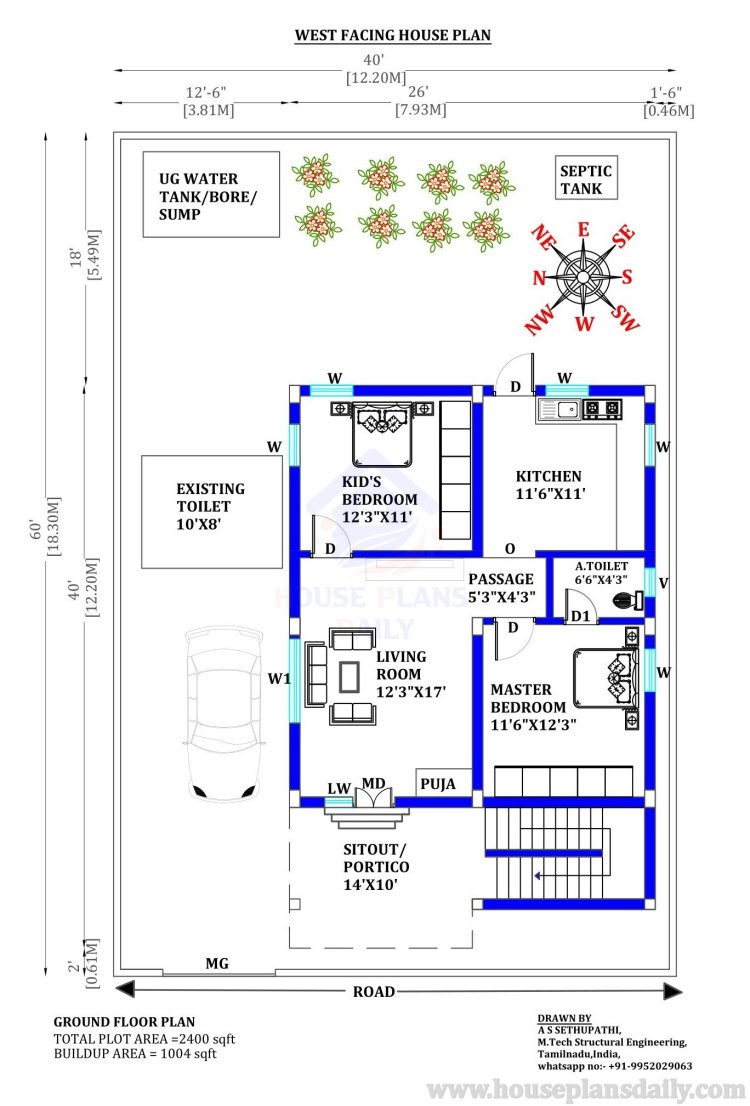 36 Vastu Shastra Compliant House Plans for Good Health & Prosperity