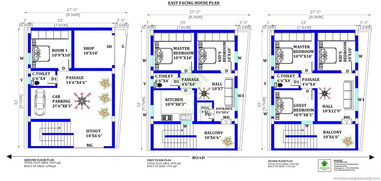 99 House Floor Plans with Modern and Vastu Design Ideas for Every Family