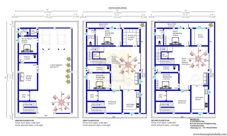 99 House Floor Plans with Modern and Vastu Design Ideas for Every Family