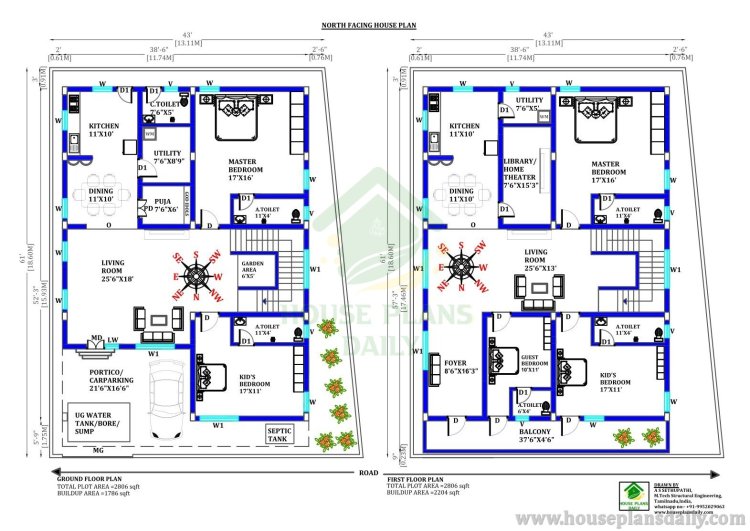 99 House Floor Plans with Modern and Vastu Design Ideas for Every Family