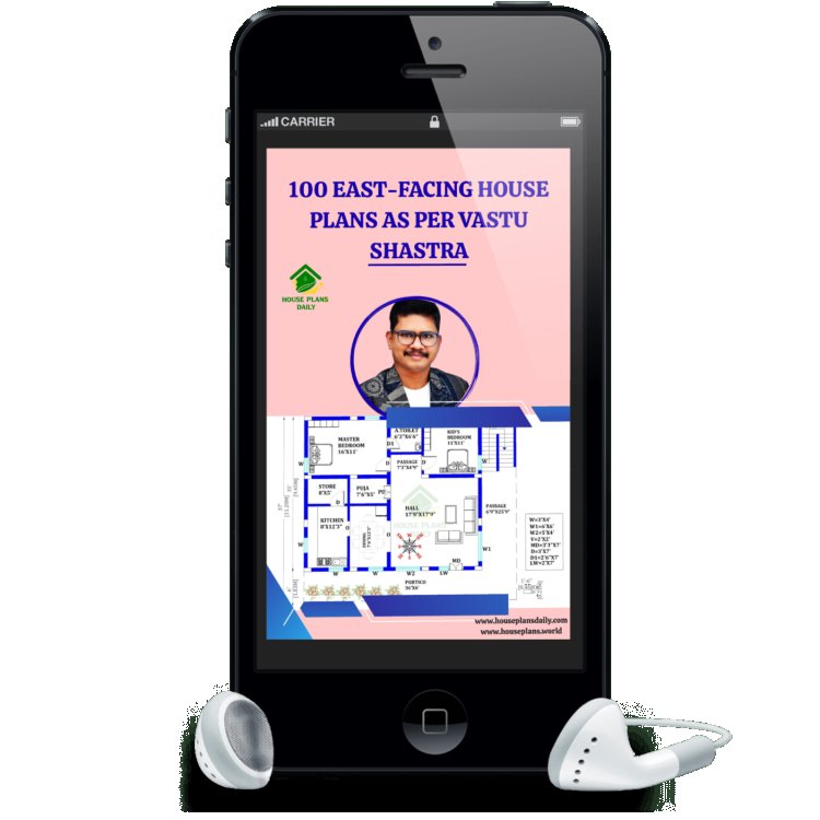 100 East-Facing House Plans As Per Vastu Shastra