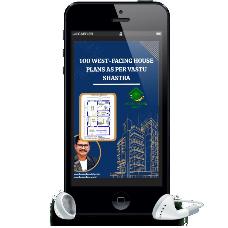 100 West-Facing House Plans As Per Vastu Shastra