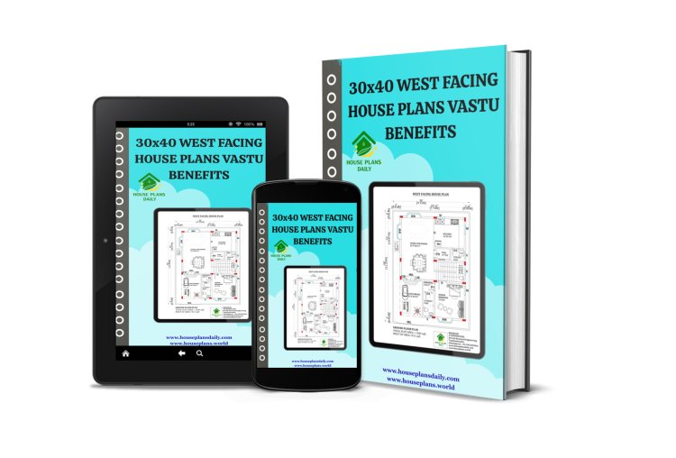 30x40 West Facing House Plans Vastu Benefits