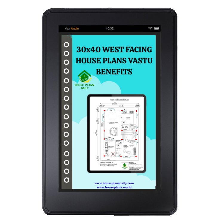30x40 West Facing House Plans Vastu Benefits