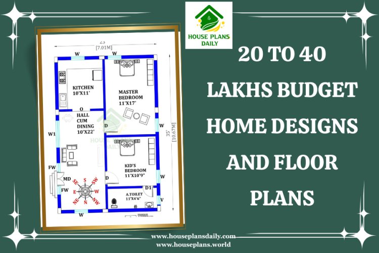 20 to 40 Lakhs Budget Home Designs and Floor Plans