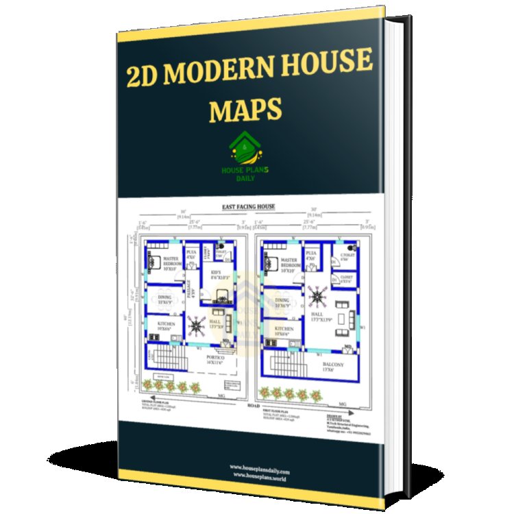 2D Modern House Maps