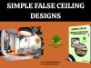 Simple False Ceiling Designs