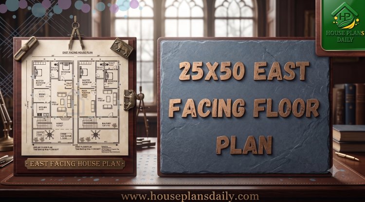 25x50  East Facing Floor Plan| East Facing House Plan